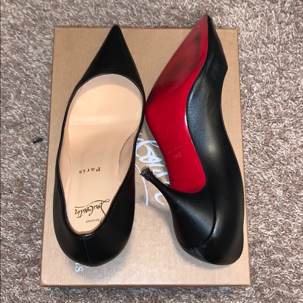 CHRISTIAN LOUBOUTIN  - Clare 80 Nappa Style